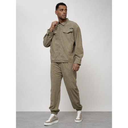 Male Sports Size, size 48, Khaki color-9