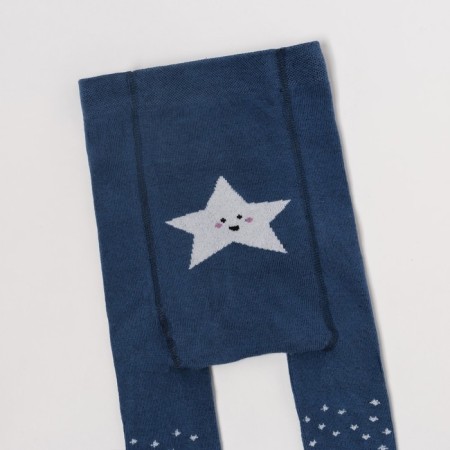 Pantyhose crumb I am "star", blue color, height 98-104 cm-4