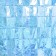 Festive curtain holography, 100 × 200 cm., Blue color