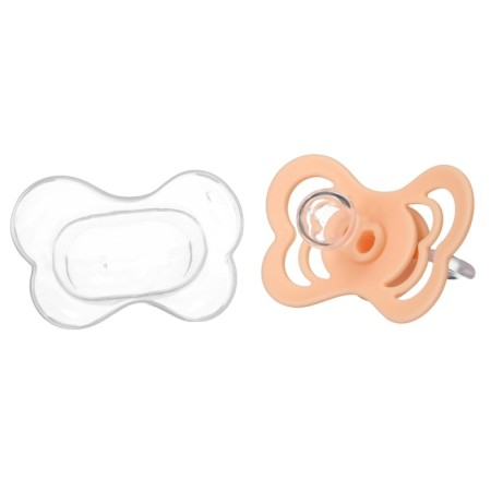 Nipple - silicone dummy classic, from 0 months, pink color-3