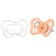 Nipple - silicone dummy classic, from 0 months, pink color