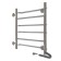 Electric towel "Sanprise" Euromix P6, 450x600 mm, left, chrome