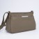 Bag Cross-Bodi with a zipper, green color