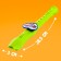 Toy musical flute "Beast", Mix colors