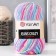 Yarn "Jeans Crazy" 55% cotton, 45% acrylic 160m/50g (7205 print)