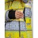 Ski costume female winter, size 48, yellow color