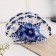 Napkin "shell", openwork, gzhel