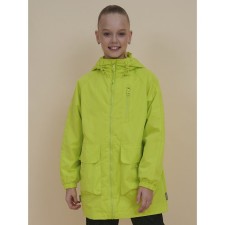 Vetrovka for girls, height 134 cm, lime color