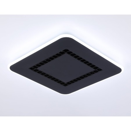 LED ceiling LED with Ambrella Light, Linetech, FL51419, LED, 68 W, 5100LUM, 3000-6400K, Black Black Color-3
