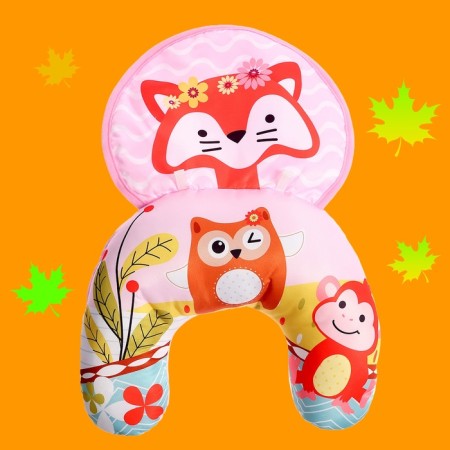 Developing pillow for children "foxes"-5