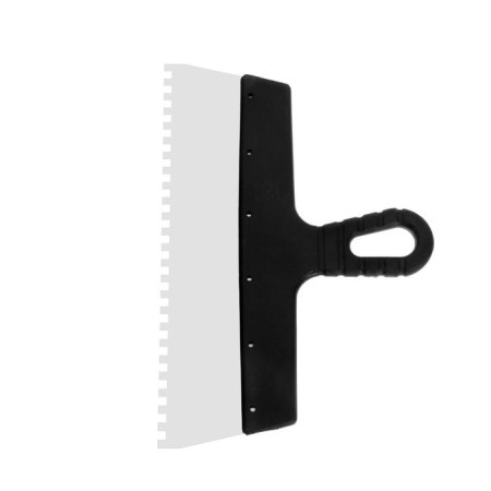 Rolling spatula, 300 mm, tooth 6 mm, stainless steel-1