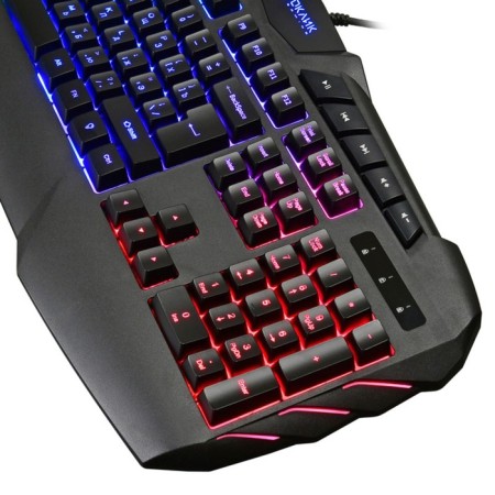 Keadlor Rick 777g Psycho Black USB Multimedia for Gamer LED-6