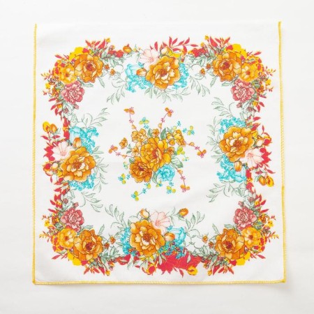 Sanding Women's Ethel "Flower Pattern" 30*30 cm, (set 12 pcs), Fig. Mix, 100% cotton-2