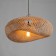 Ceiling Lamp from Rotan "Dani", 1 × 120 W, E27, 60 × 60 × 23 cm