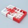 Box for 16 sweets with cells "Beautiful New Year" 17.7 x 17.7 x 3.8 cm, New Year