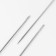 Needles for binding, d = 1.8 mm, 7.5 - 12.5 cm, 3 pcs