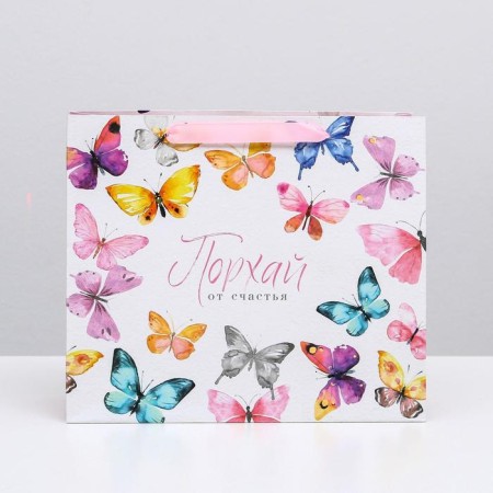 Gift Laminated Horizontal Package, Packaging, “Fast with Happiness”, ML 27 x 23 x 11.5 cm-1