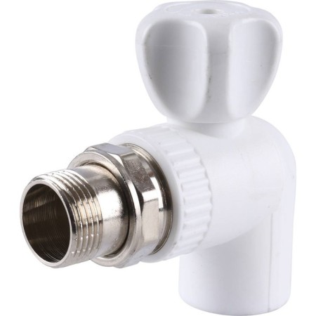 Ball Kalde Ball, polypropylene, d = 25 mm x 3/4 ", collapsible, corner, with a rolled nut