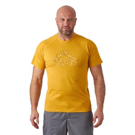 Payer Shards T -shirt, mustard color, cotton fabric, XXXL size