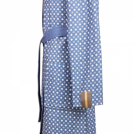 Male bathrobe "Bugatti", size s, blue color-2