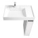 Tumbing under the Aquaton sink "Londri 200", for a washing machine, white