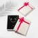 Gift box for the set "Raspberry", 13 × 18, white-pink color