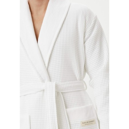 Male robe "Michael", size s, white color-3