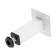 Square support OKV001WH tundra, D = 25x25 mm, h = 100 mm, white color