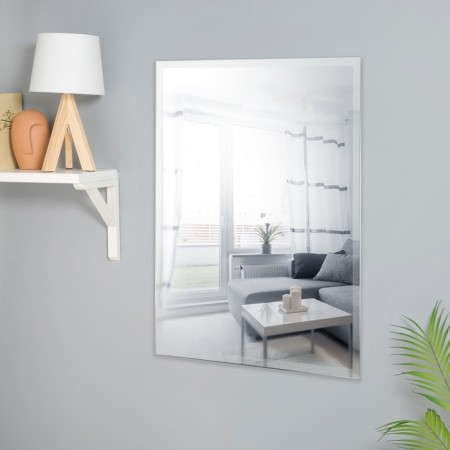 Wall mirror rectangular, with fake 30 x 40 cm