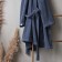 Tainted female bathrobe SL Home: Basic "Riviera", size M, 100% cotton, 420 g/m2