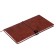 The weekly dated 2025, Escalada, 175 x 95 mm, soft cover with artificial leather, 64 sheets, pancake embossing, block 70, brown