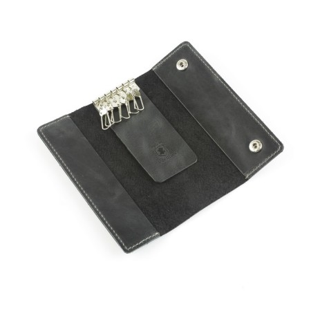 Key on the button, length 15 cm, black color-1