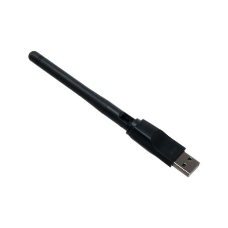 Wi-Fi Luazon LW-2, 150 MBPS adapter, with antenna, single-band, USB, black-2