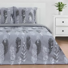 Bed linen Ethel 1.5 joint venture “feathers” (view 2) 143x215 cm, 150x214 cm, 70x70 cm 2 pcs, fraud 125 g/m2