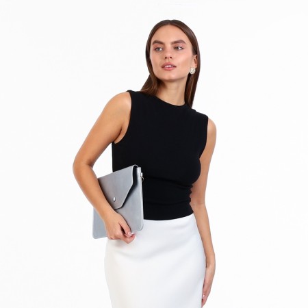 Bag-clate on the magnet, strap on the wrist, silver color-9