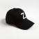 Cap with symbols Z, minku color black, size 58