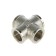 Cross Valtec, 1/2 ", internal thread, nickelized brass