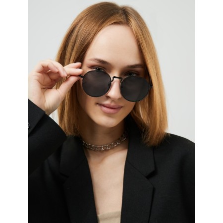 Sunny glasses round, UV 400, width 14 cm, pipe 14 cm