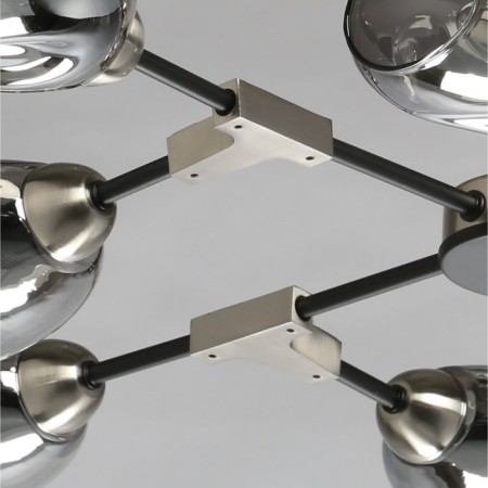 Hamburg chandelier, size 87x24x87 cm, 320W 8xe14 IP 20-7