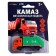Metal truck "KAMAZ" City Services ", scale 1:64, mix