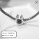 Talisman "horseshoe" miniature, silver color