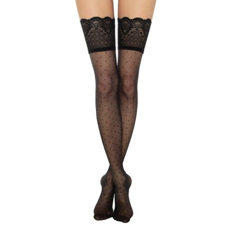 Female Fantasy Happy stockings, size 23-25, Nero color