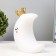 Nightlight "Moon with the crown" LED from the batteries white 16x8x19 cm Risalux