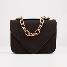Lightning bag bag, brown color