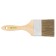 Brush flat MTX Euro 83081, mixed bristles, wooden handle, 3 "