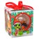 New Year's ball "Surprise toy", on a tape, with a doll