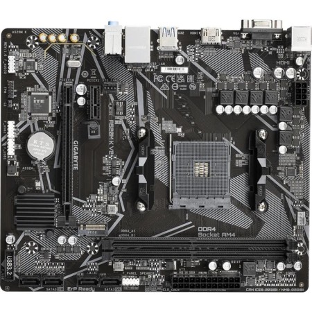 Motherboard Gigabyte A520M K V2 SOC-am4 AMD A520 2xDDR4 MATX AC`97 8ch (7.1) GBLAN RAID 10044-2