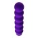 Unrealistic vibrator Toyfa A-Toys, silicone, purple color, 17 cm