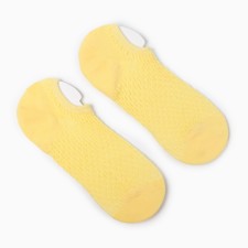 Women's socks, yellow color, size 36-40