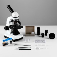 Microscope Laboratory multiplicity 40,100,400, backlight